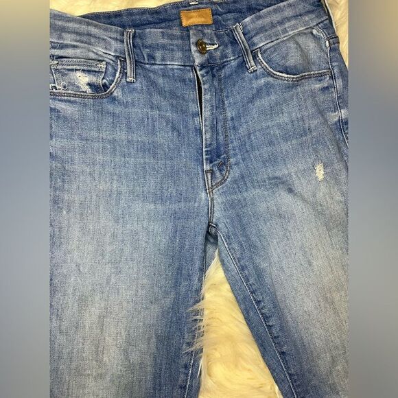 Mother Denim The Looker Crop jean sz 26 - Picture 4 of 11